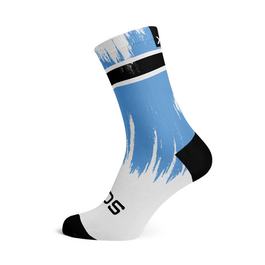 Botswana Splash Flag Crew Socks
