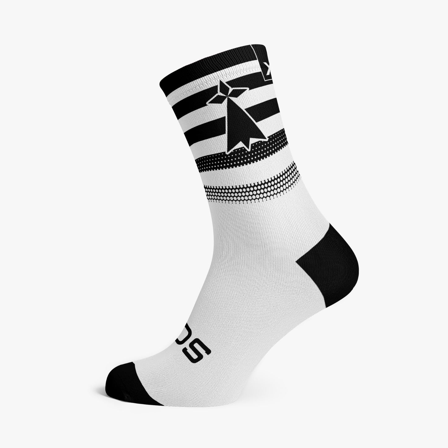 Brittany Flag Crew Socks