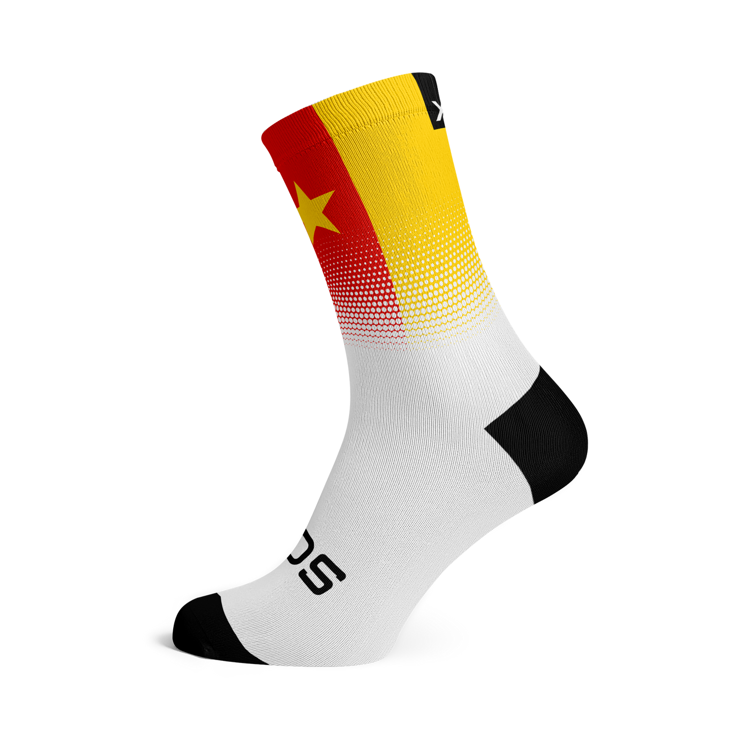 Cameroon Flag Crew Socks