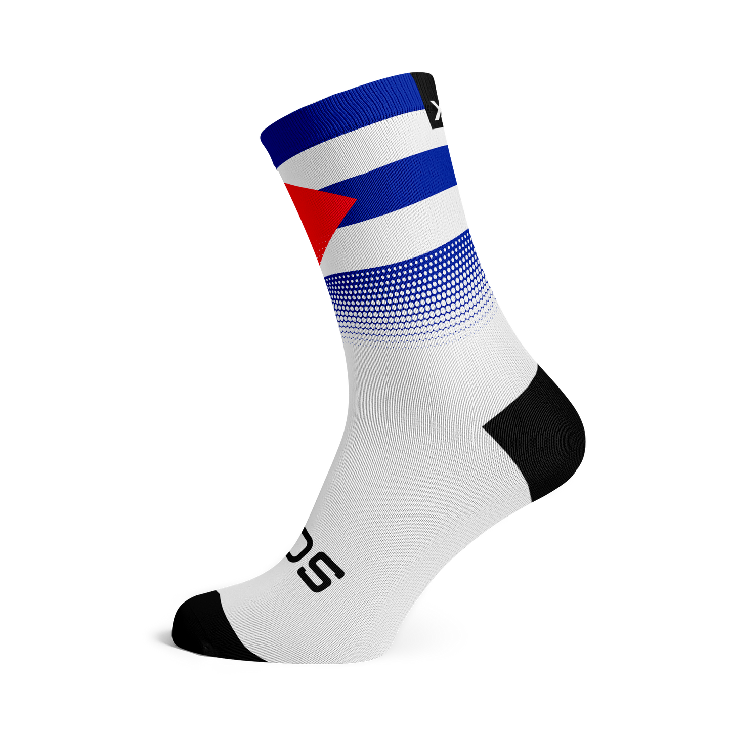 Cuba Flag Crew Socks