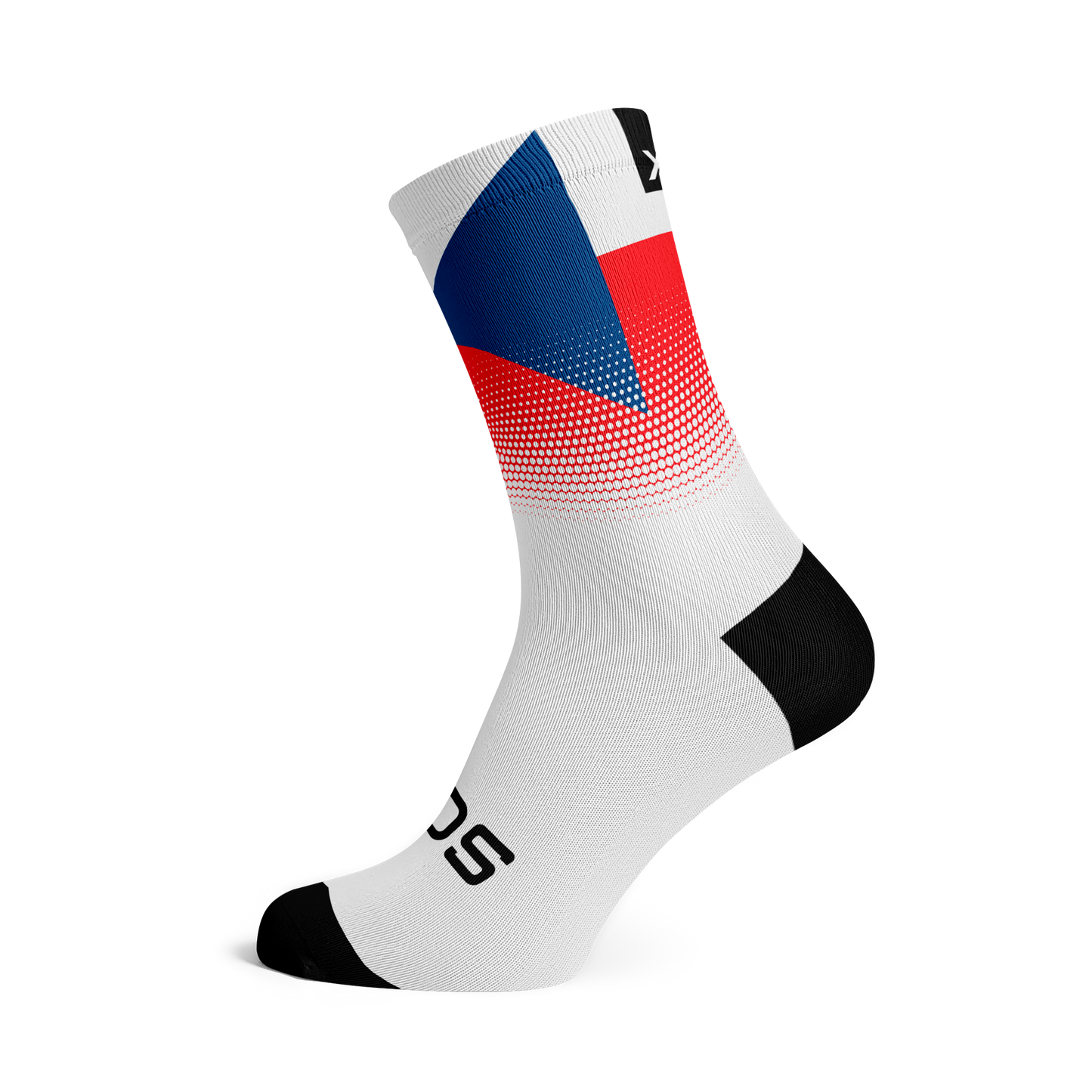 Czech Republic Flag Crew Socks
