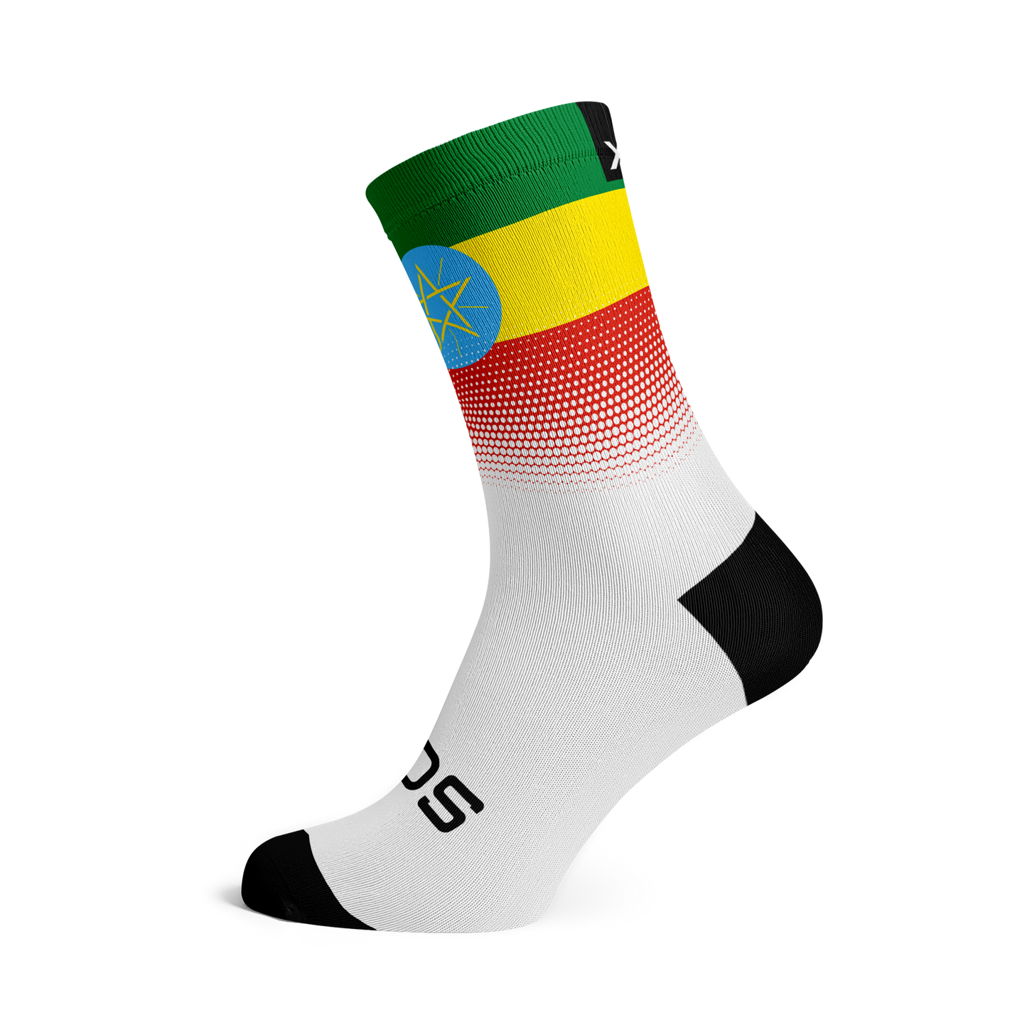 Ethiopia Flag Crew Socks