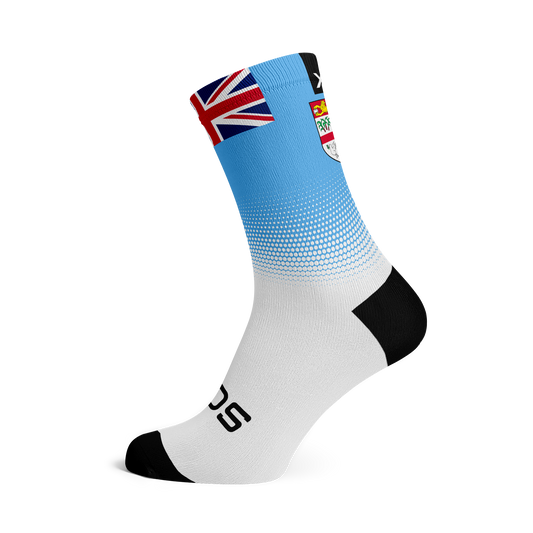 Fiji Flag Crew Socks