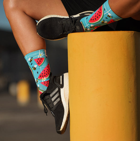 Fruity Casual Crew Socks