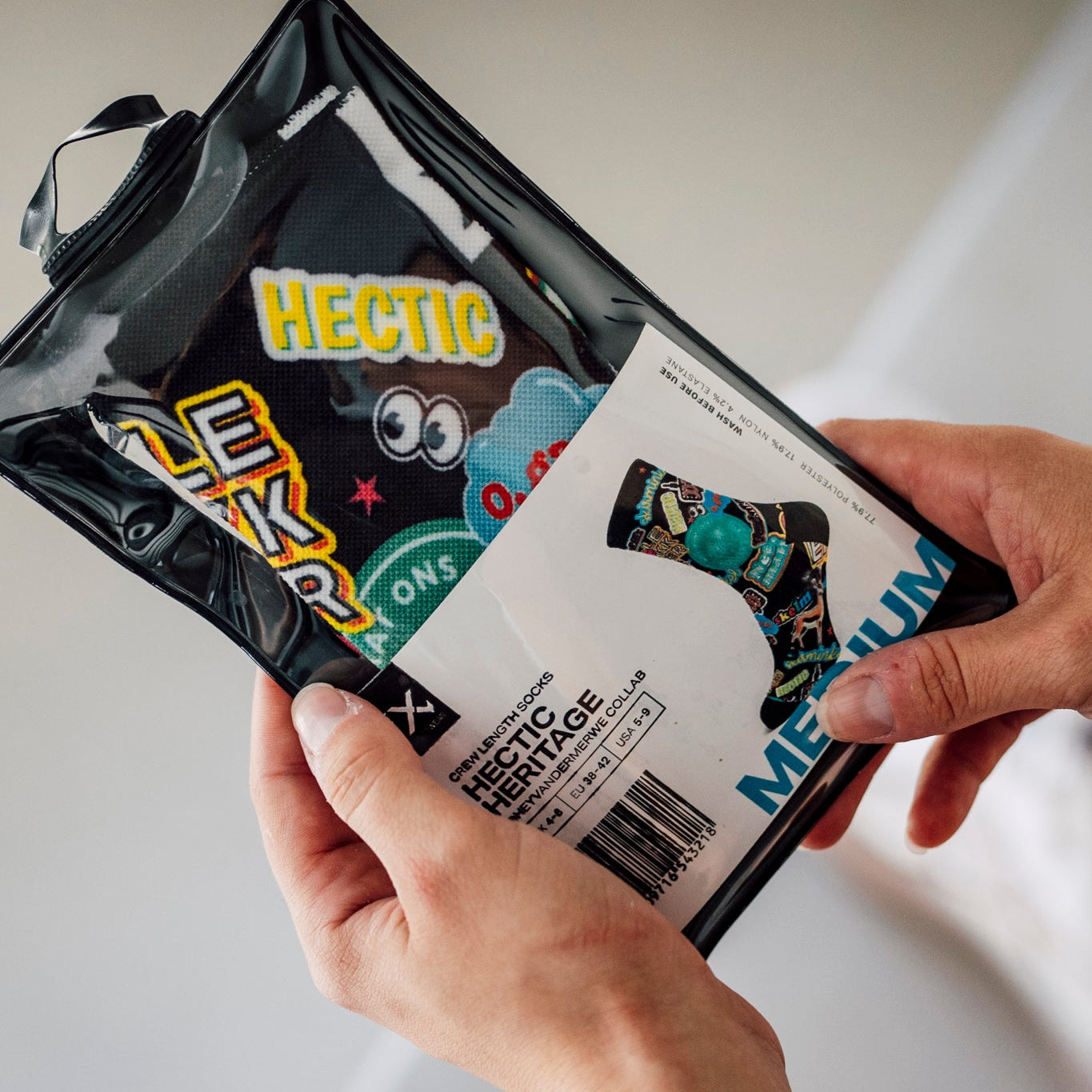 Hectic Heritage x HeyVanDerMerwe Crew Socks