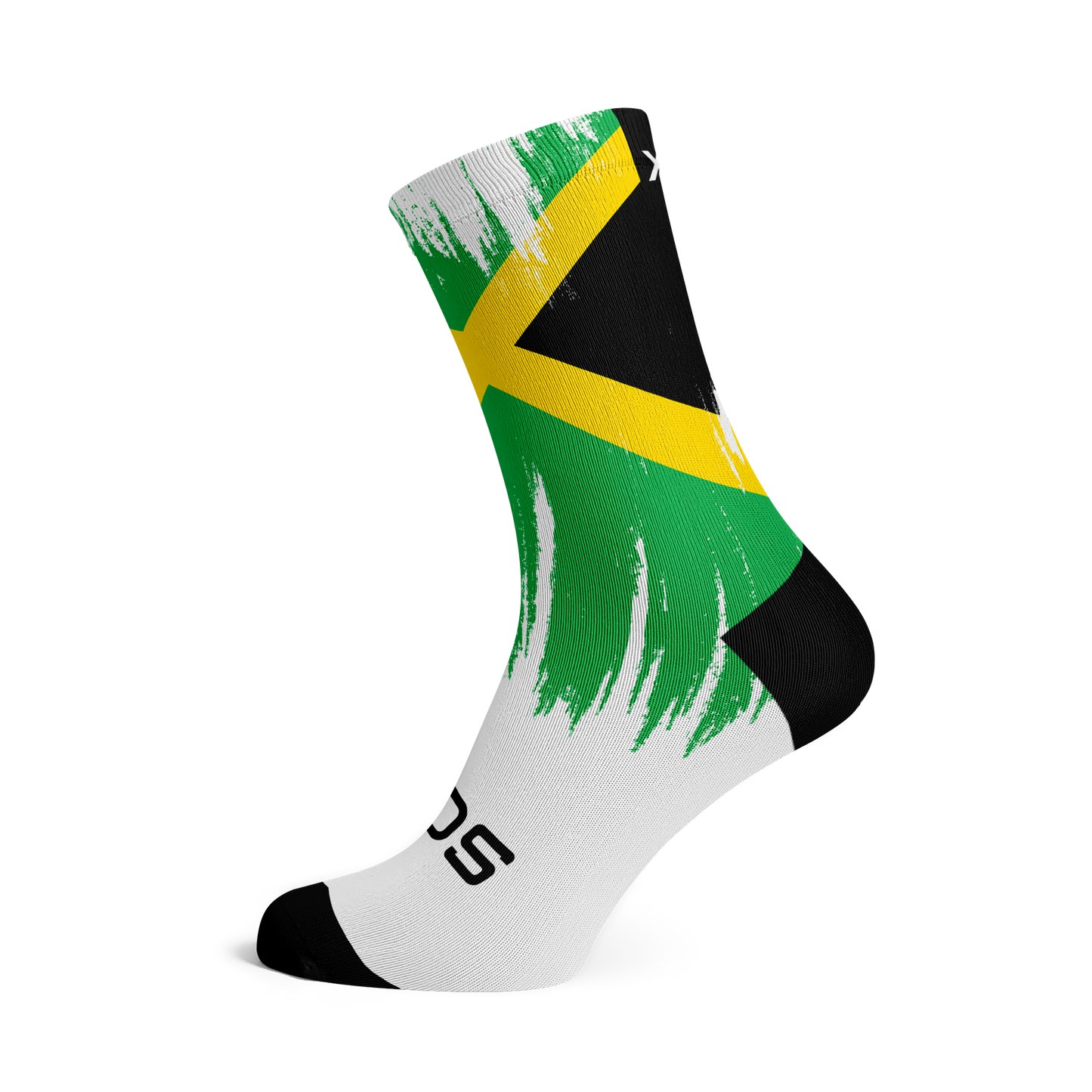 Jamaica Splash Flag Crew Socks