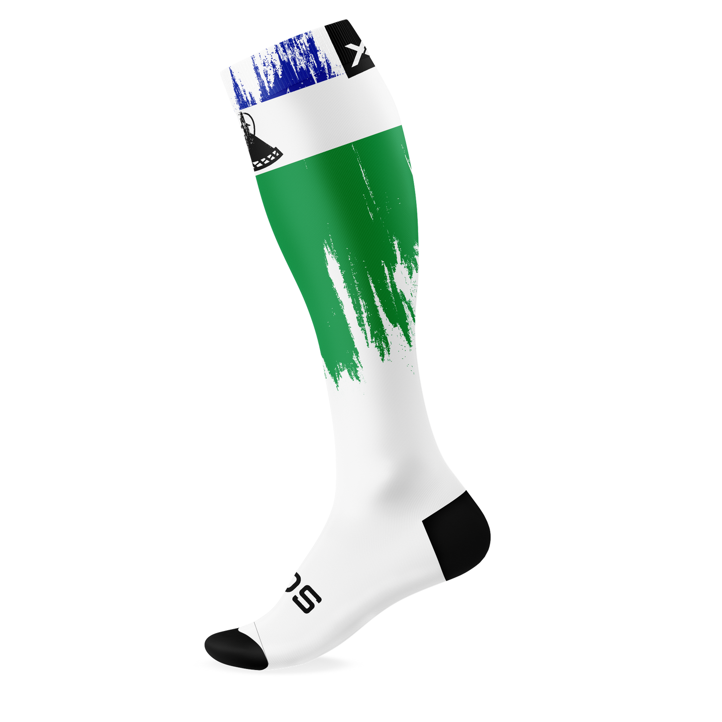Lesotho Splash Knee High Socks