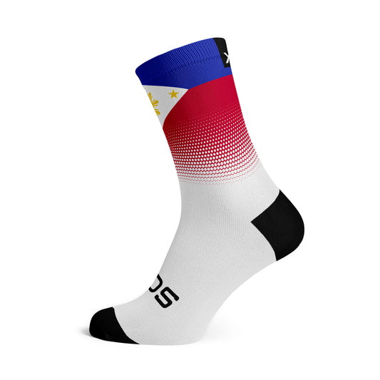 Philippines Flag Crew Socks