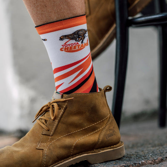 Cheetahs Blaze Rugby Crew Socks