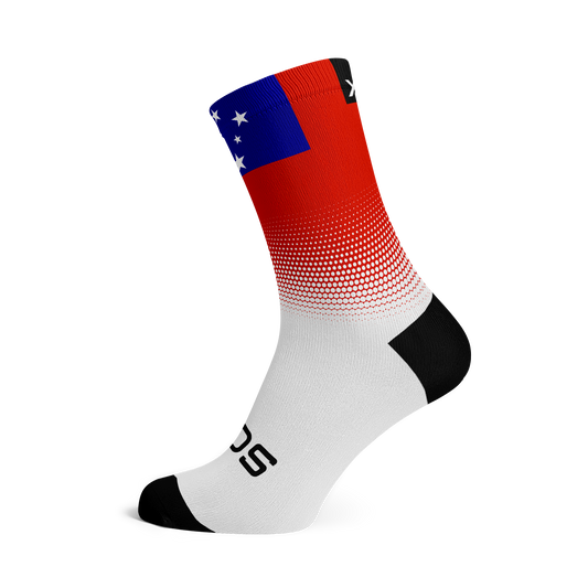 Samoa Flag Crew Socks
