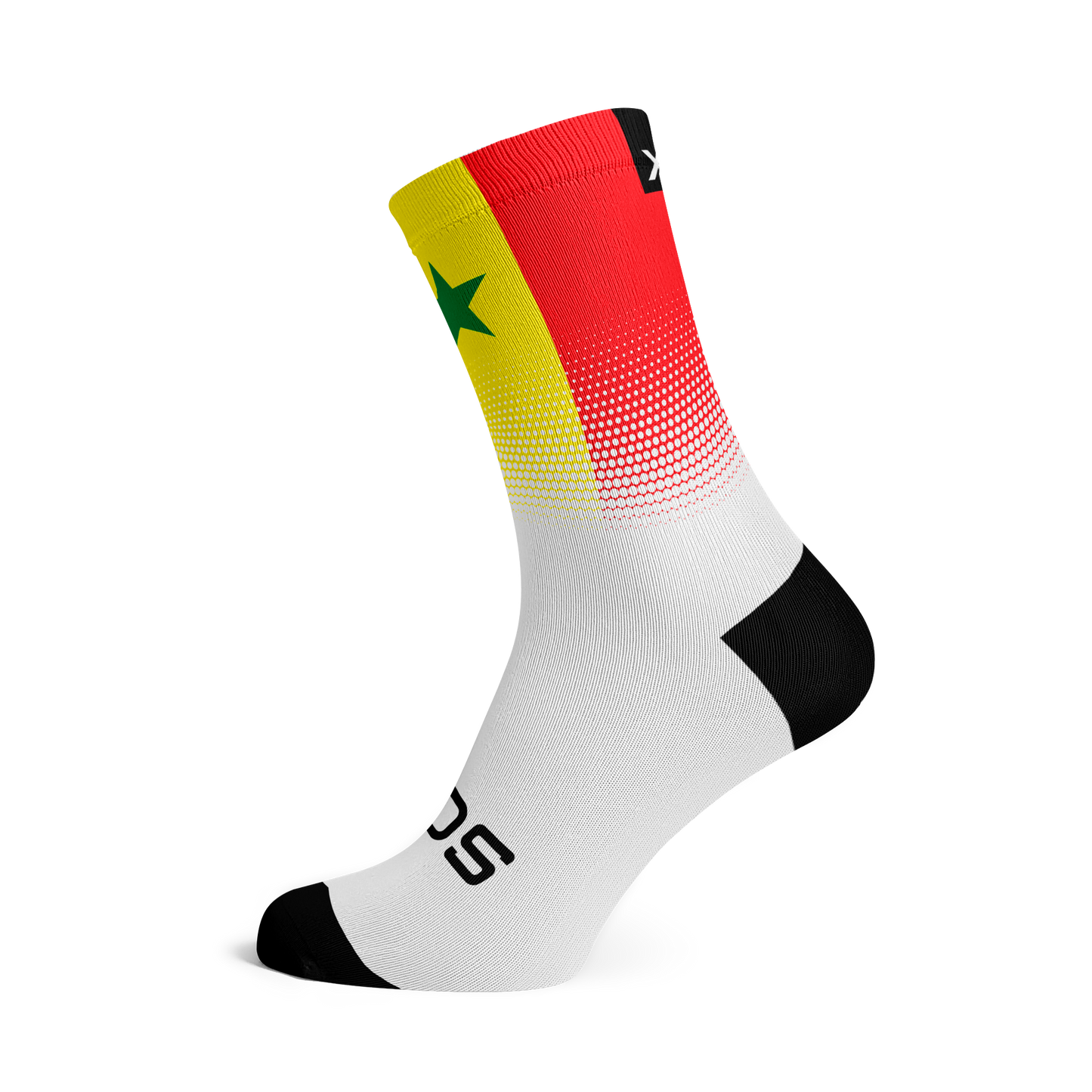 Senegal Flag Crew Socks
