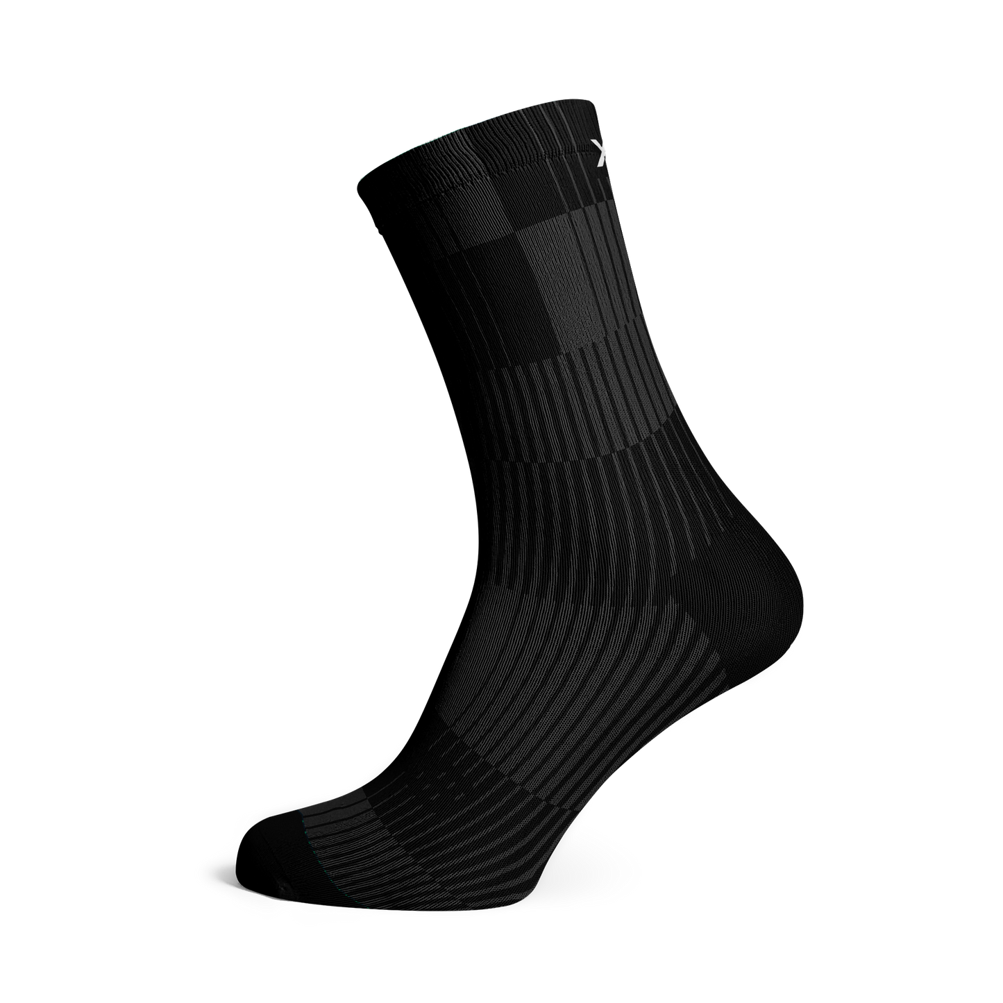 Slight Charcoal Minimalist Crew Socks