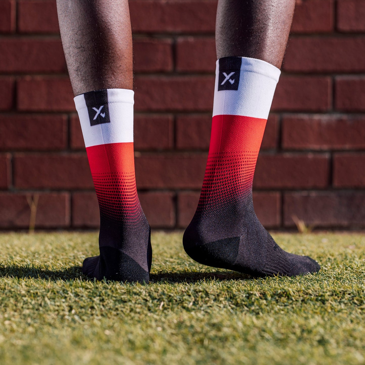 Poland Flag Crew Socks