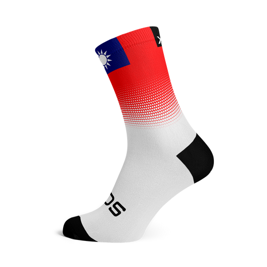 Taiwan Flag Crew Socks