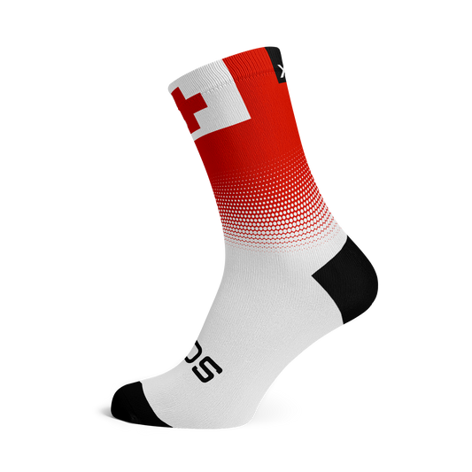 Tonga Flag Crew Socks