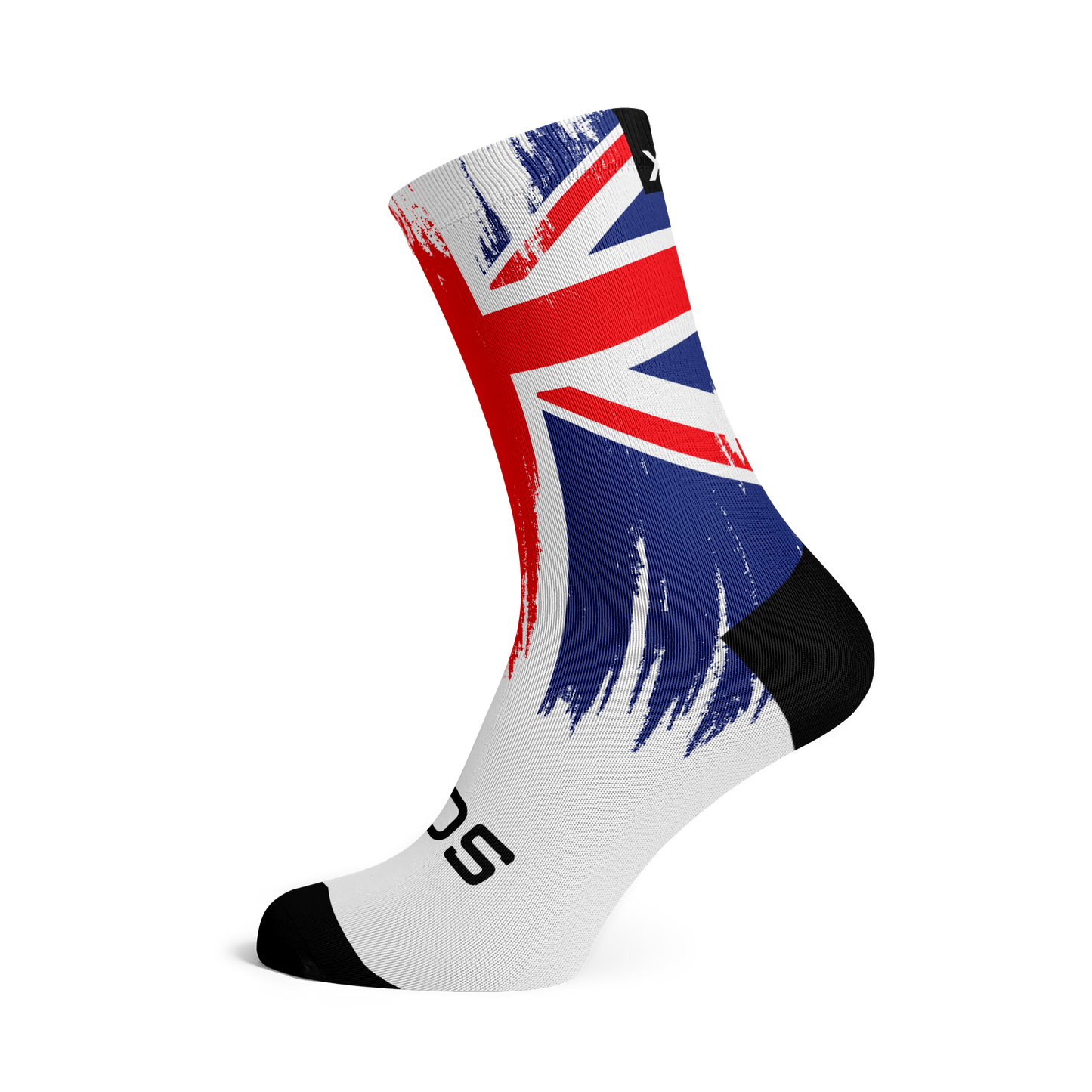 United Kingdom Splash Flag Crew Socks