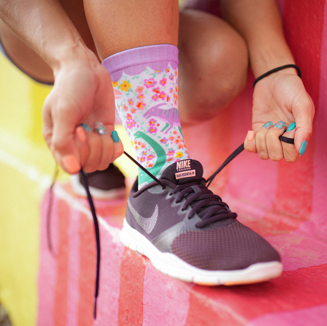 Wonderland Casual Crew Socks