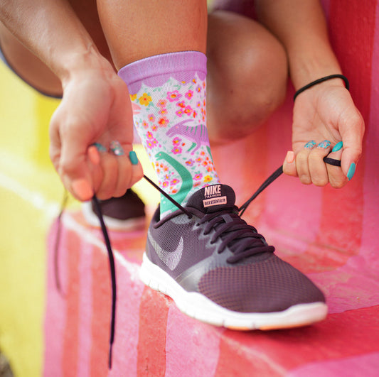 Wonderland Casual Crew Socks