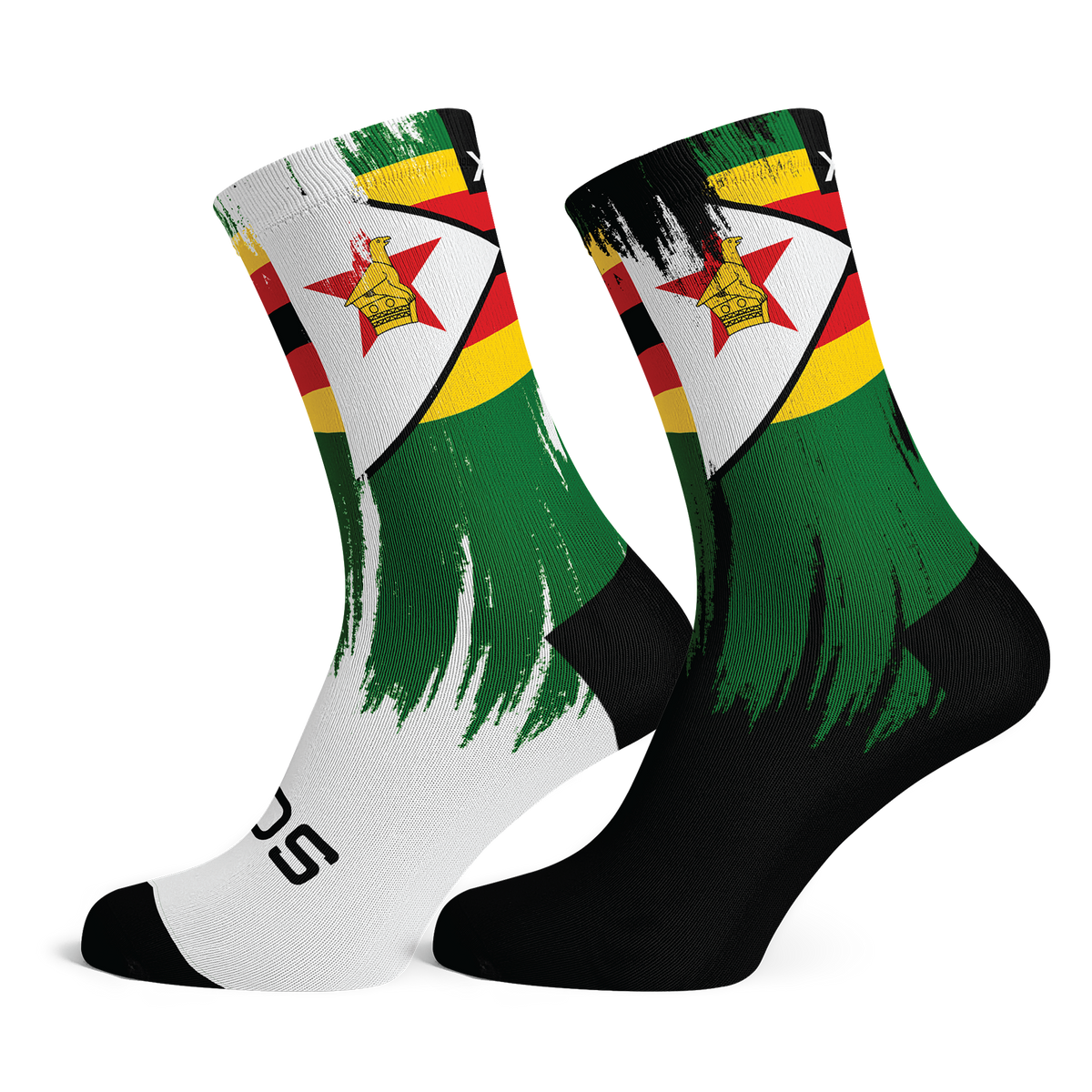 Zimbabwe Kids Crew Socks Combo