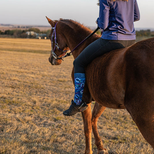 Horseshoe Knee High Socks