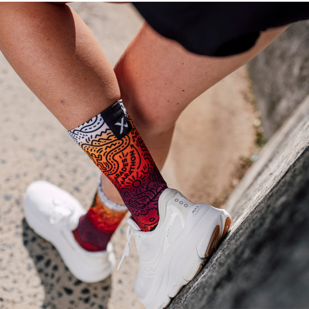 Comrades Marathon Sunset Crew Socks