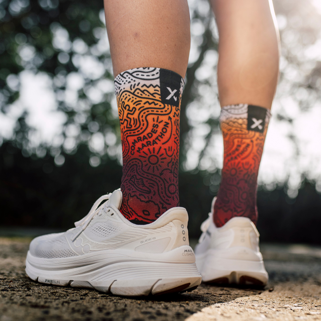 Comrades Marathon Sunset Crew Socks