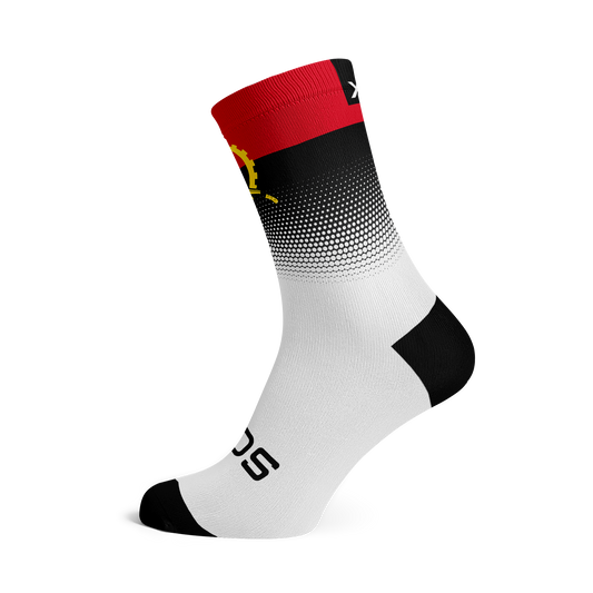 Angola Flag Crew Socks