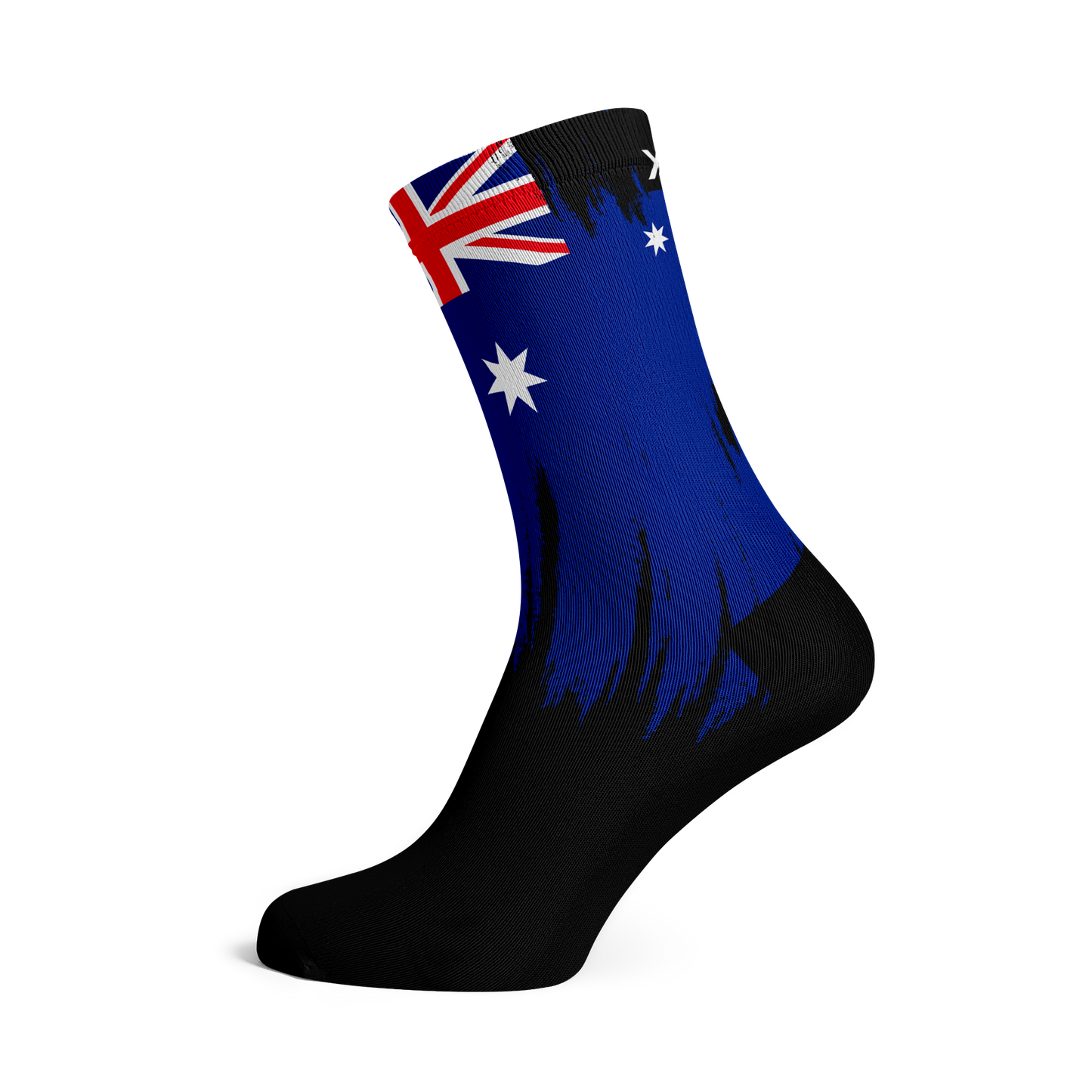 Australia Splash Flag Crew Socks
