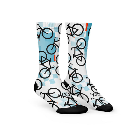 Bikes 2.0 Crew Socks