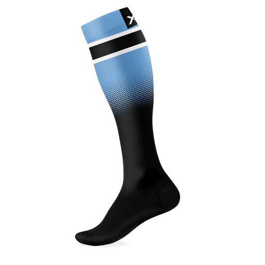 Botswana Flag Knee High Socks