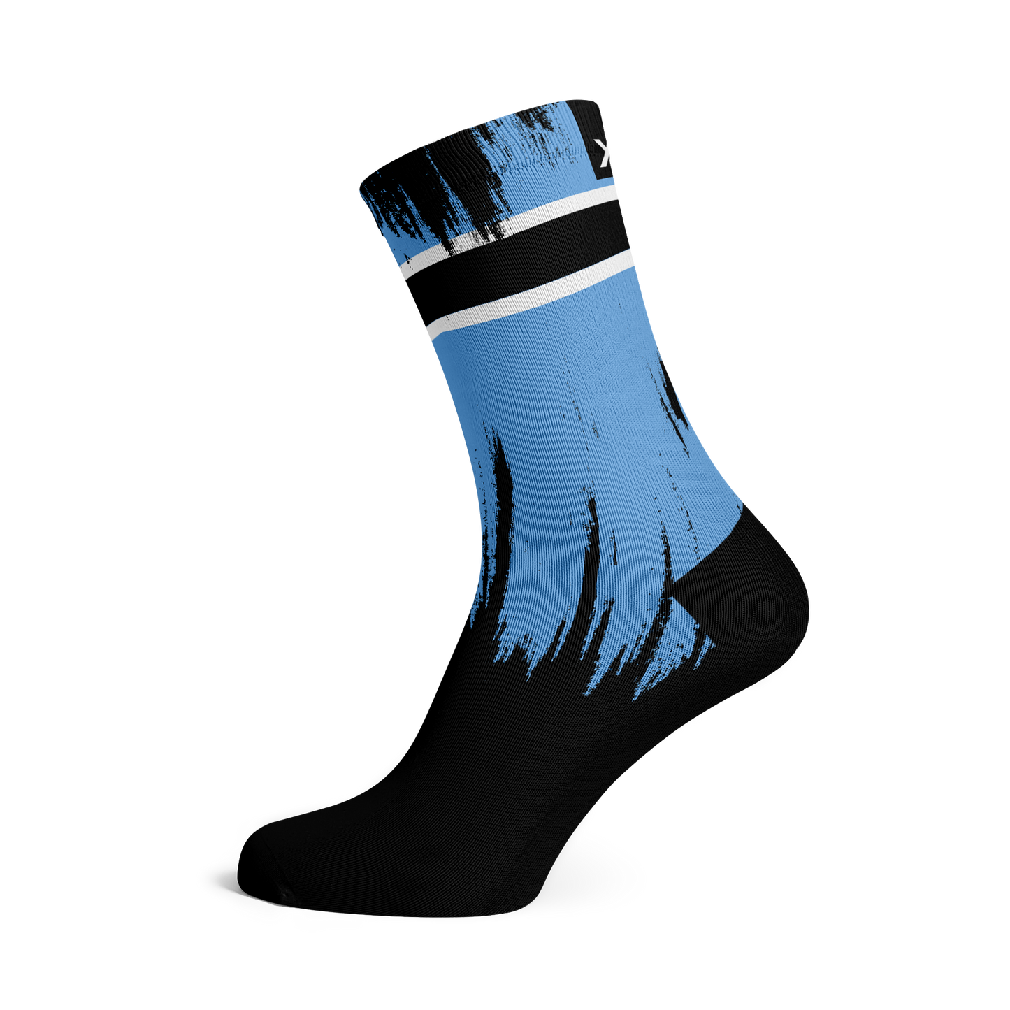 Botswana Splash Flag Crew Socks