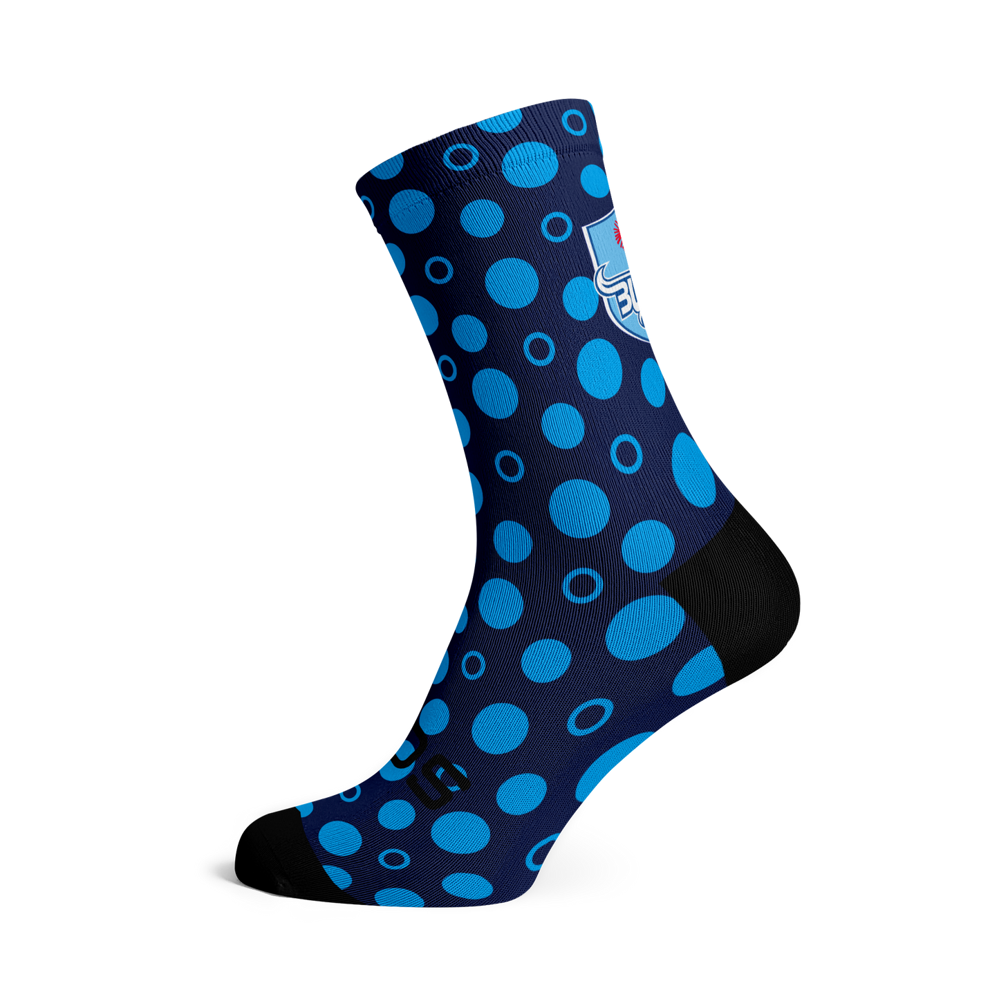 Bulls Polkadot Rugby Crew Socks