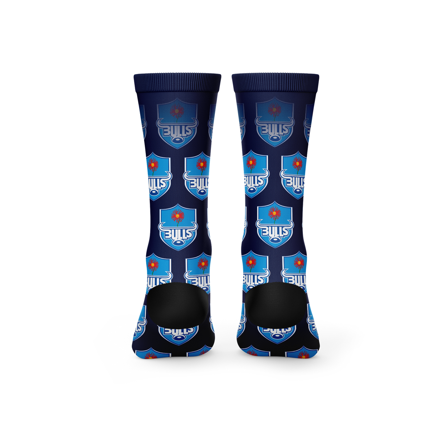 Bulls Logo Rugby Crew Socks