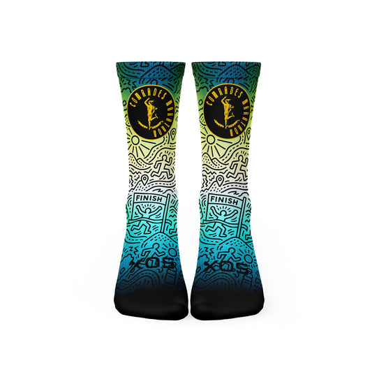 Comrades Marathon Sunrise Crew Socks