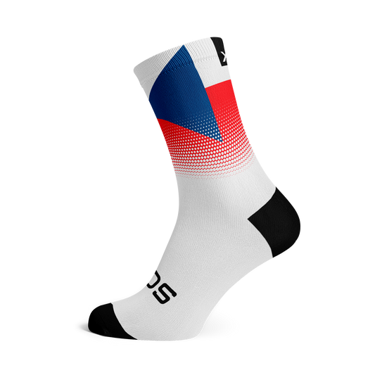 Czech Republic Flag Crew Socks
