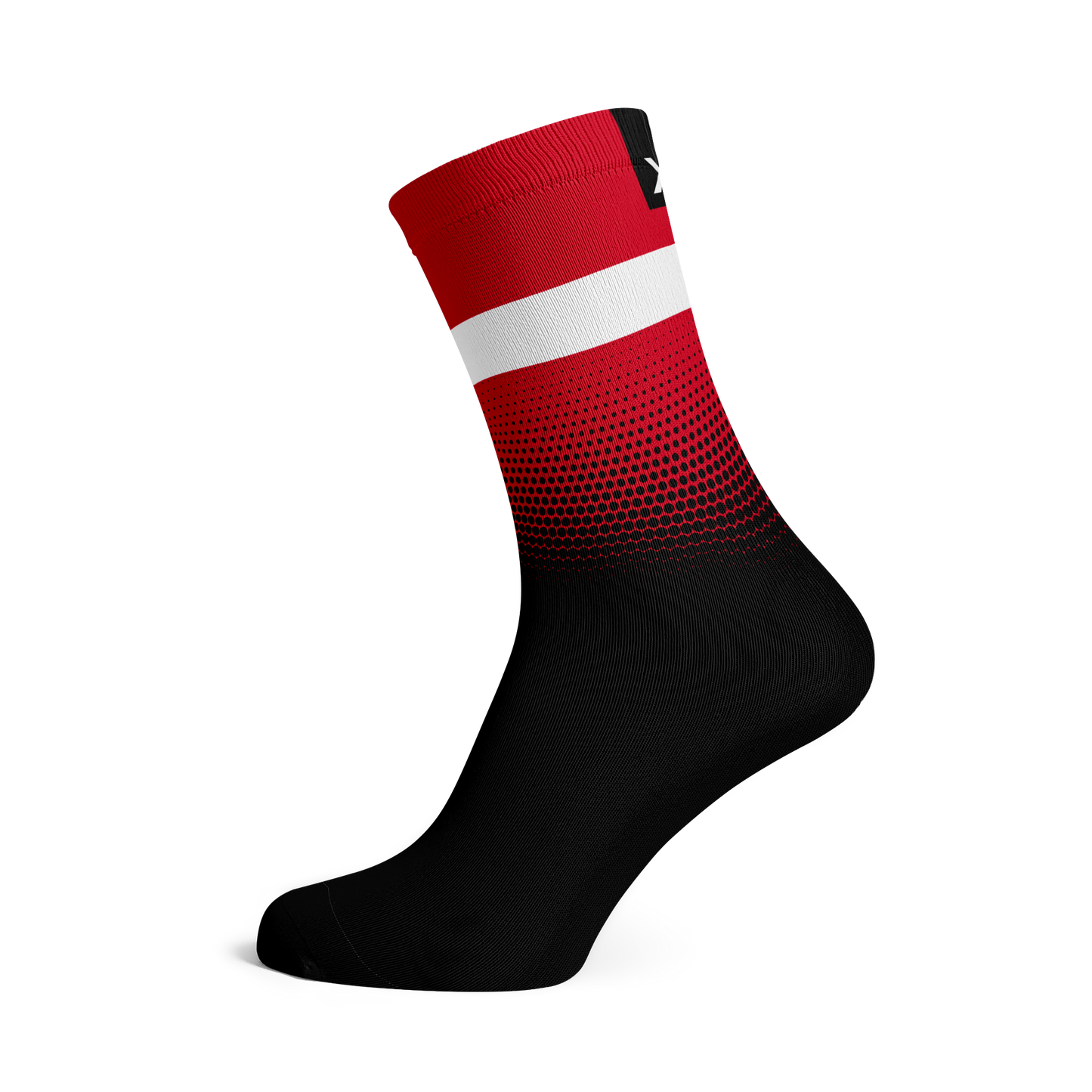 Denmark Flag Crew Socks