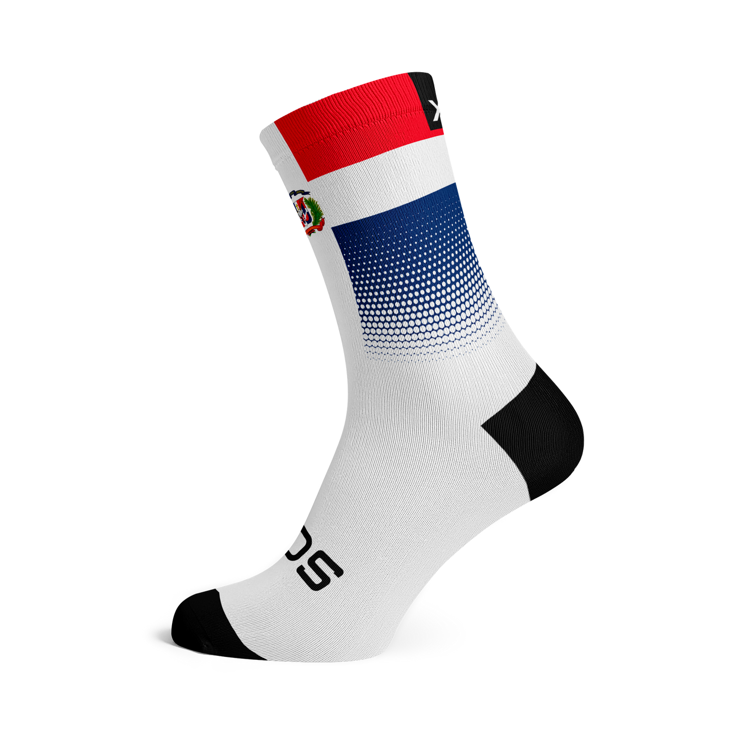 Dominican Republic Flag Crew Socks