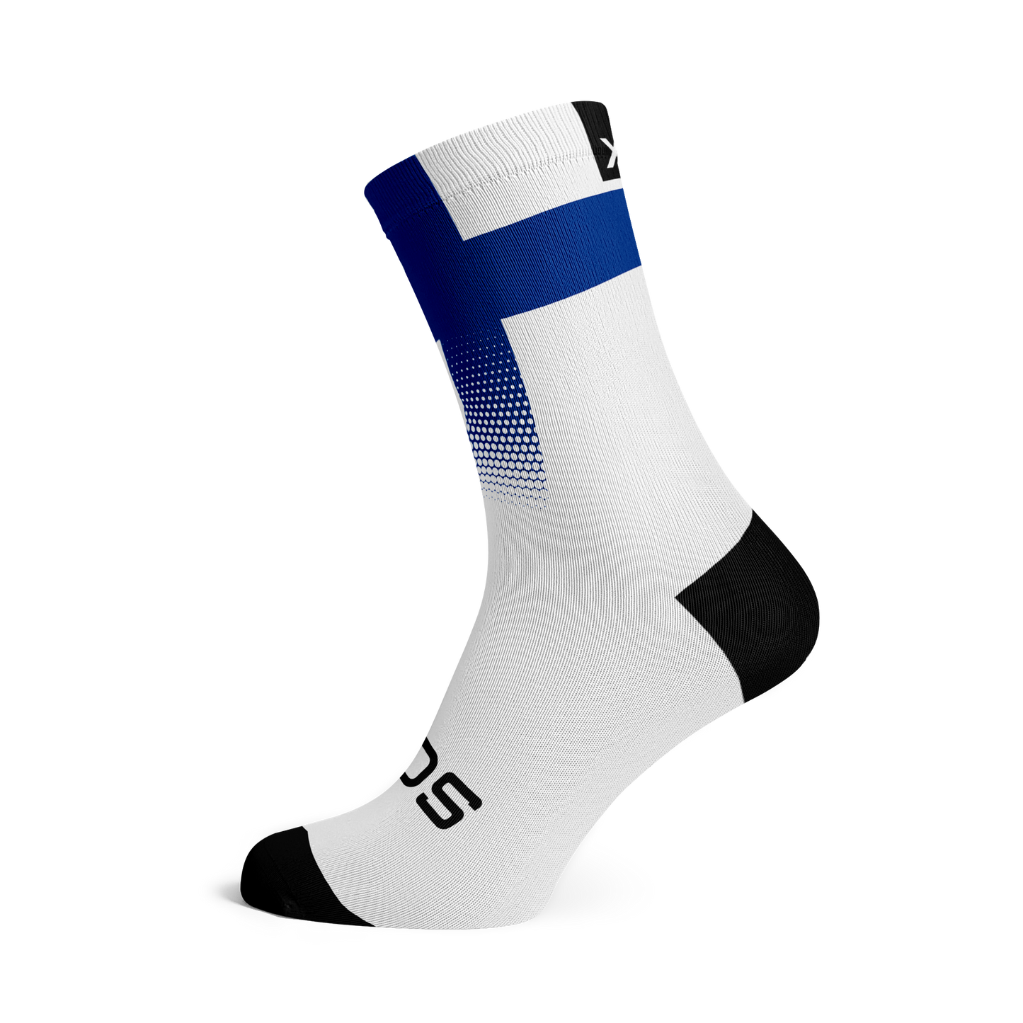 Finland Flag Crew Socks