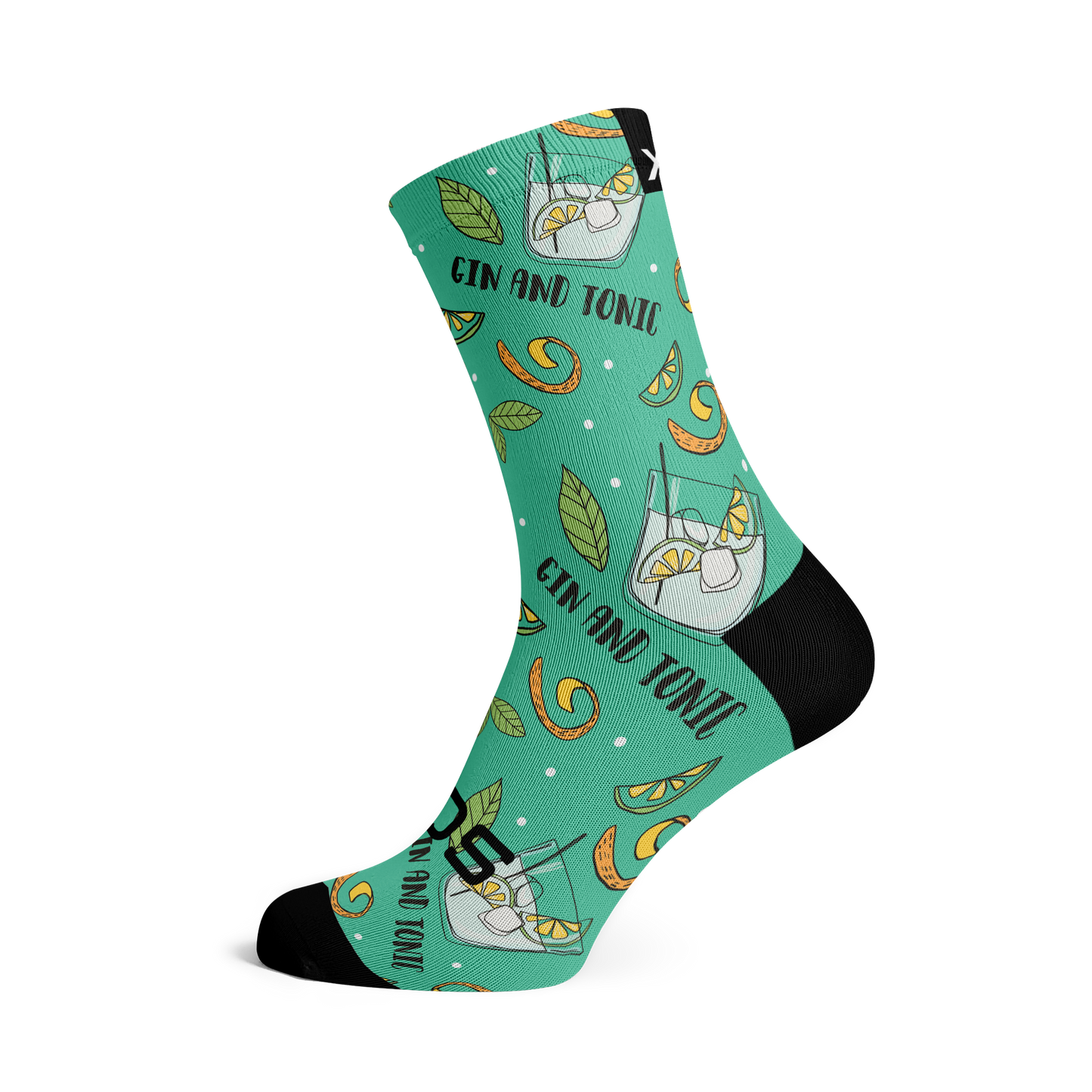 Gin Casual Crew Socks