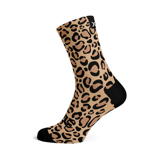 Gold Leopard Socks