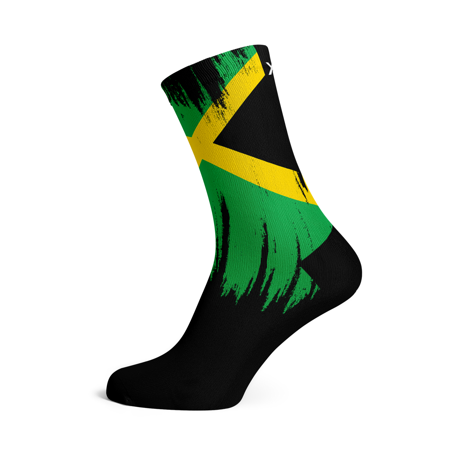 Jamaica Splash Flag Crew Socks
