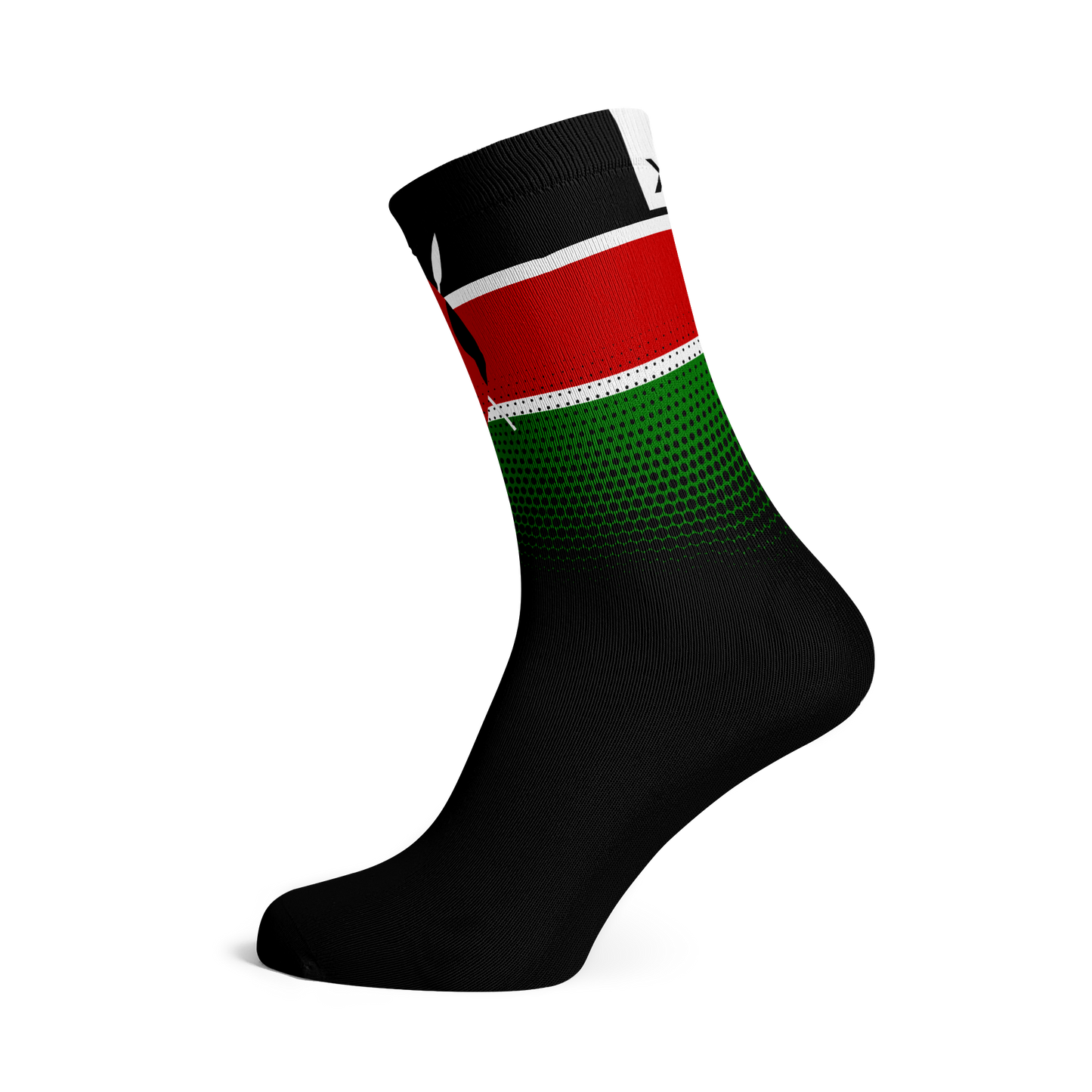 Kenya Flag Crew Socks