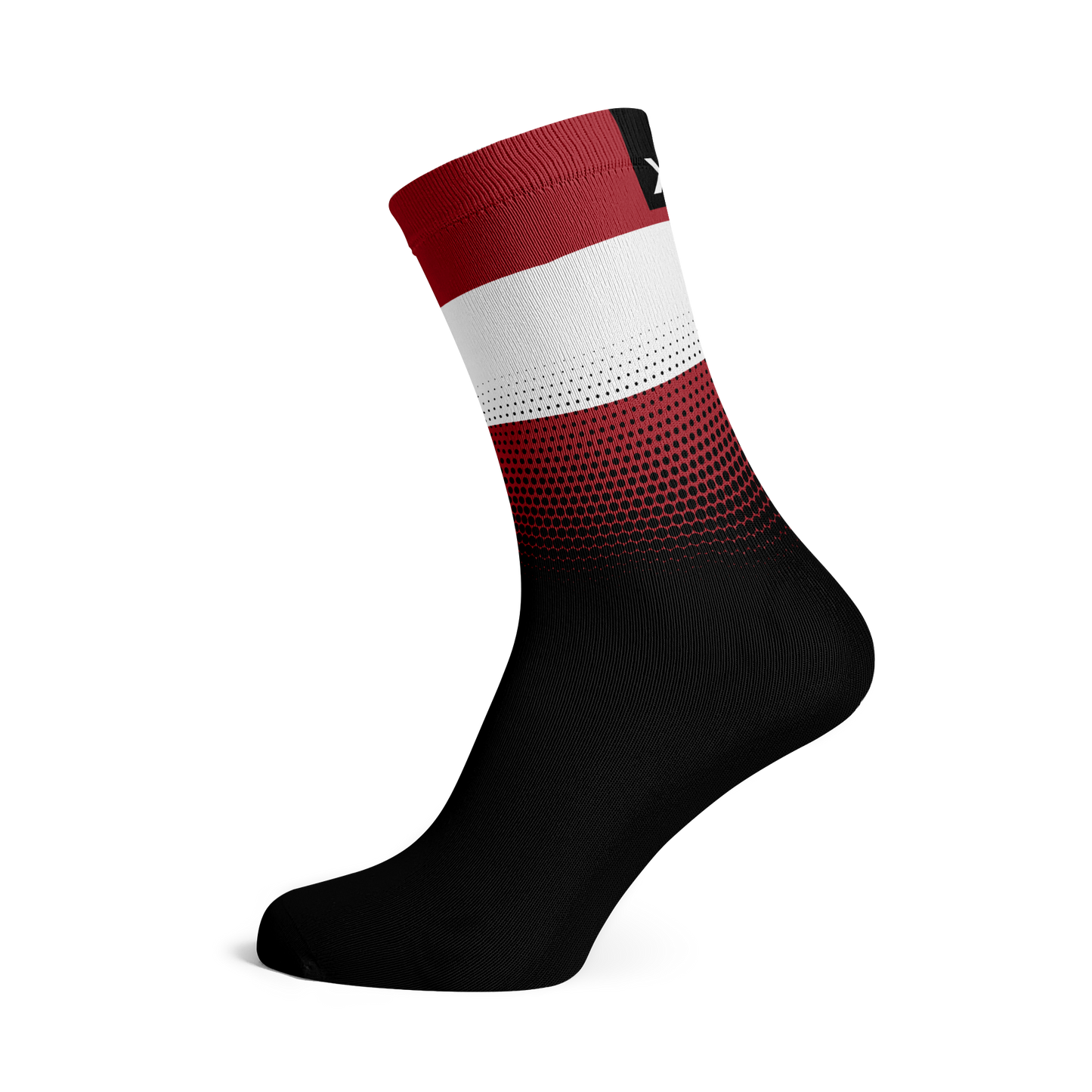 Latvia Flag Crew Socks
