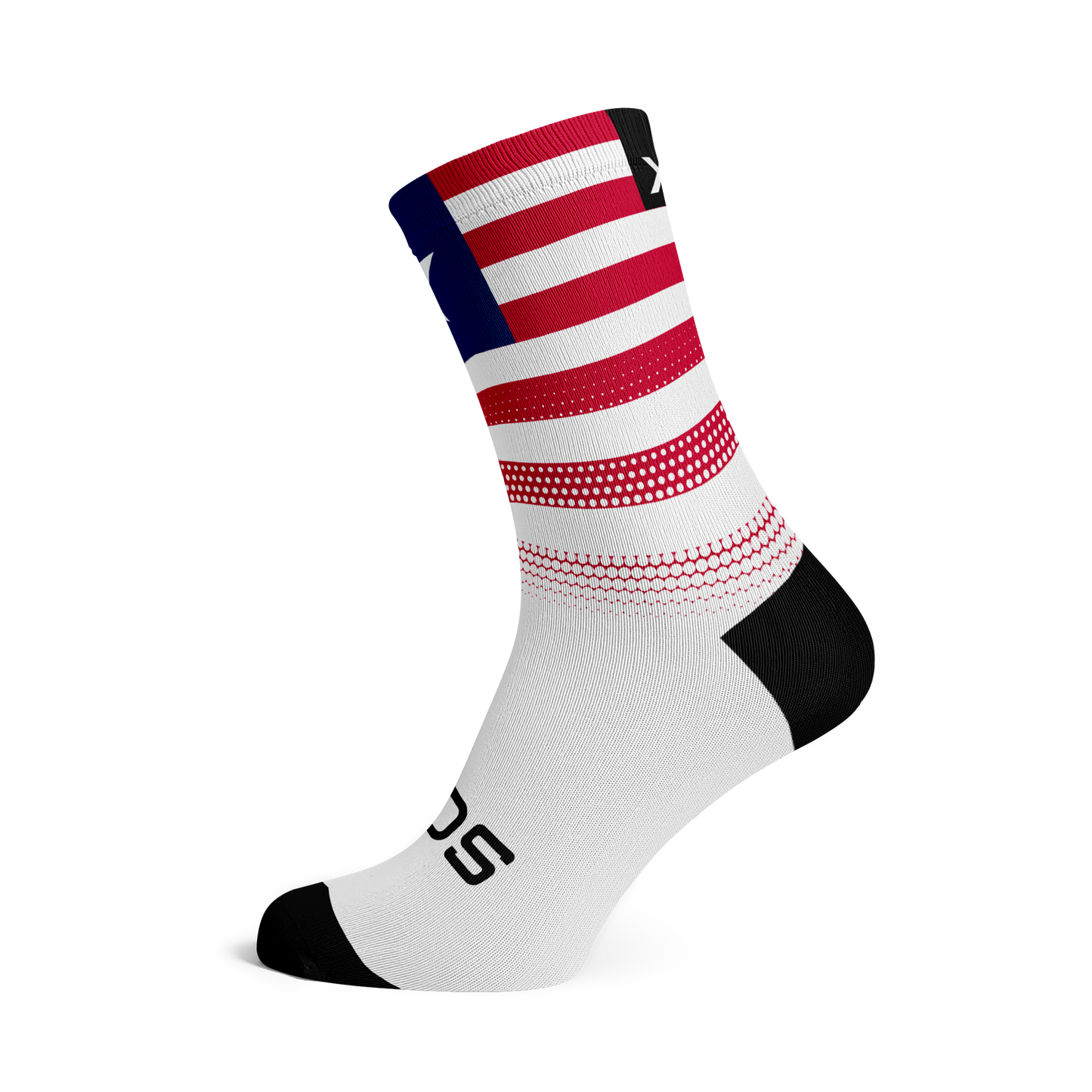 Liberia Flag Crew Socks