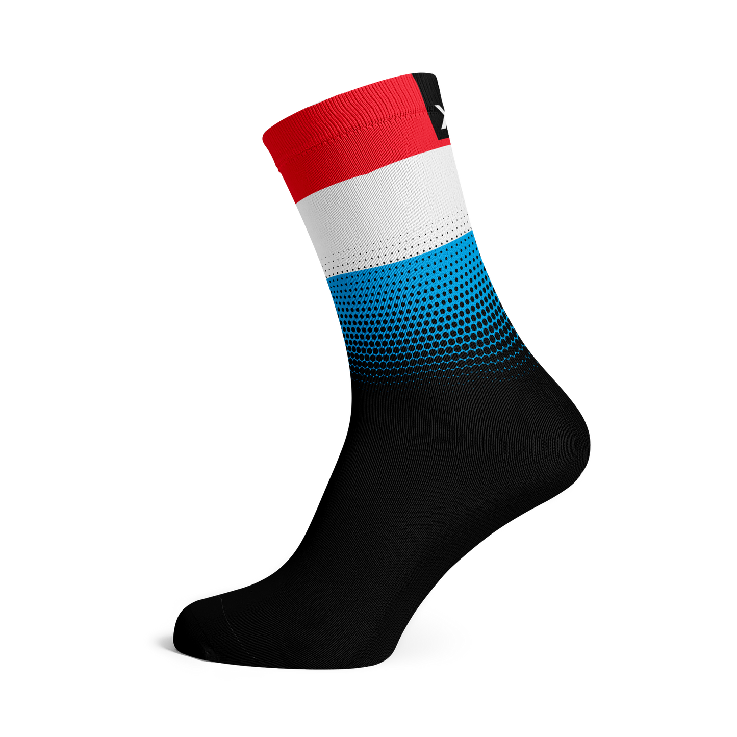 Luxembourg Flag Crew Socks
