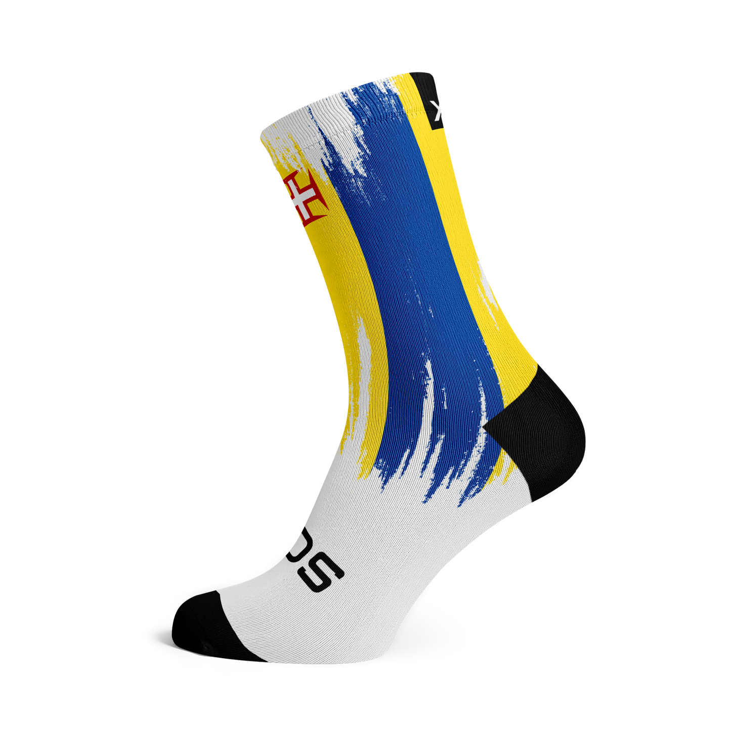 Madeira Splash Flag Crew Socks