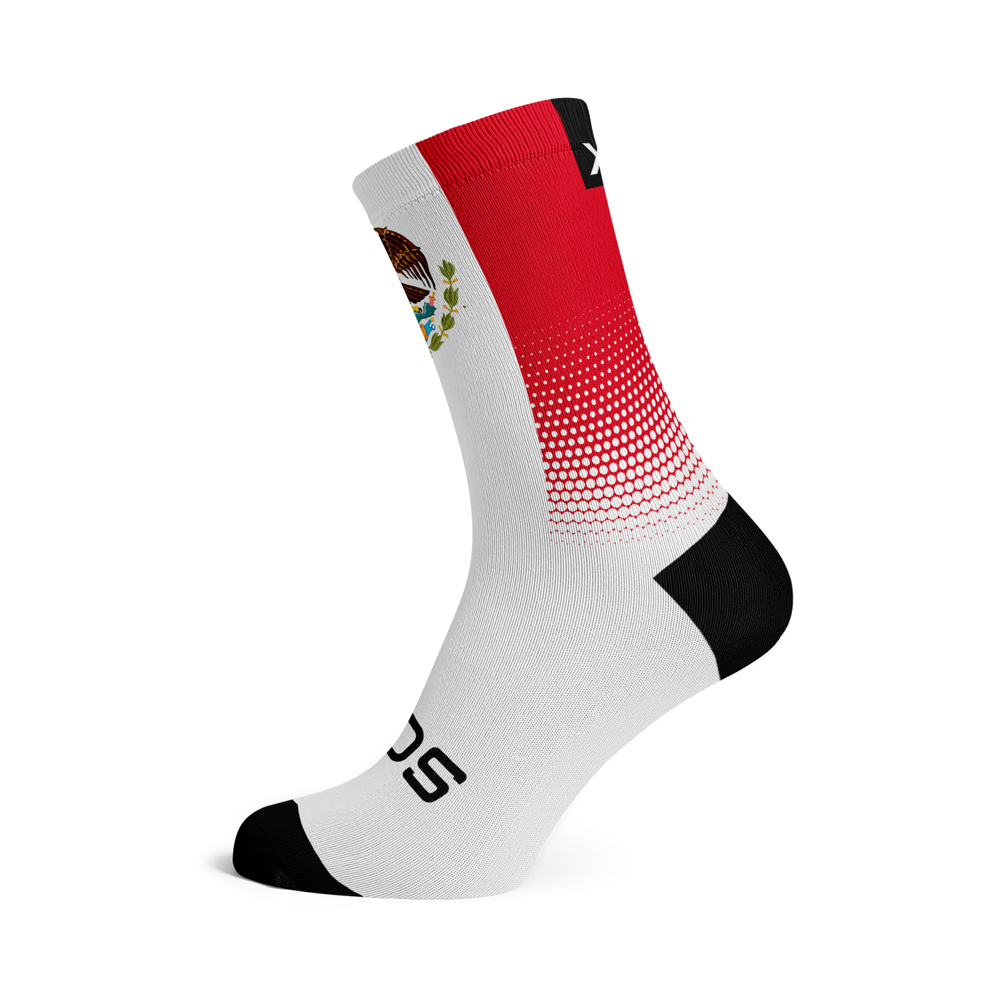 Mexico Flag Crew Socks