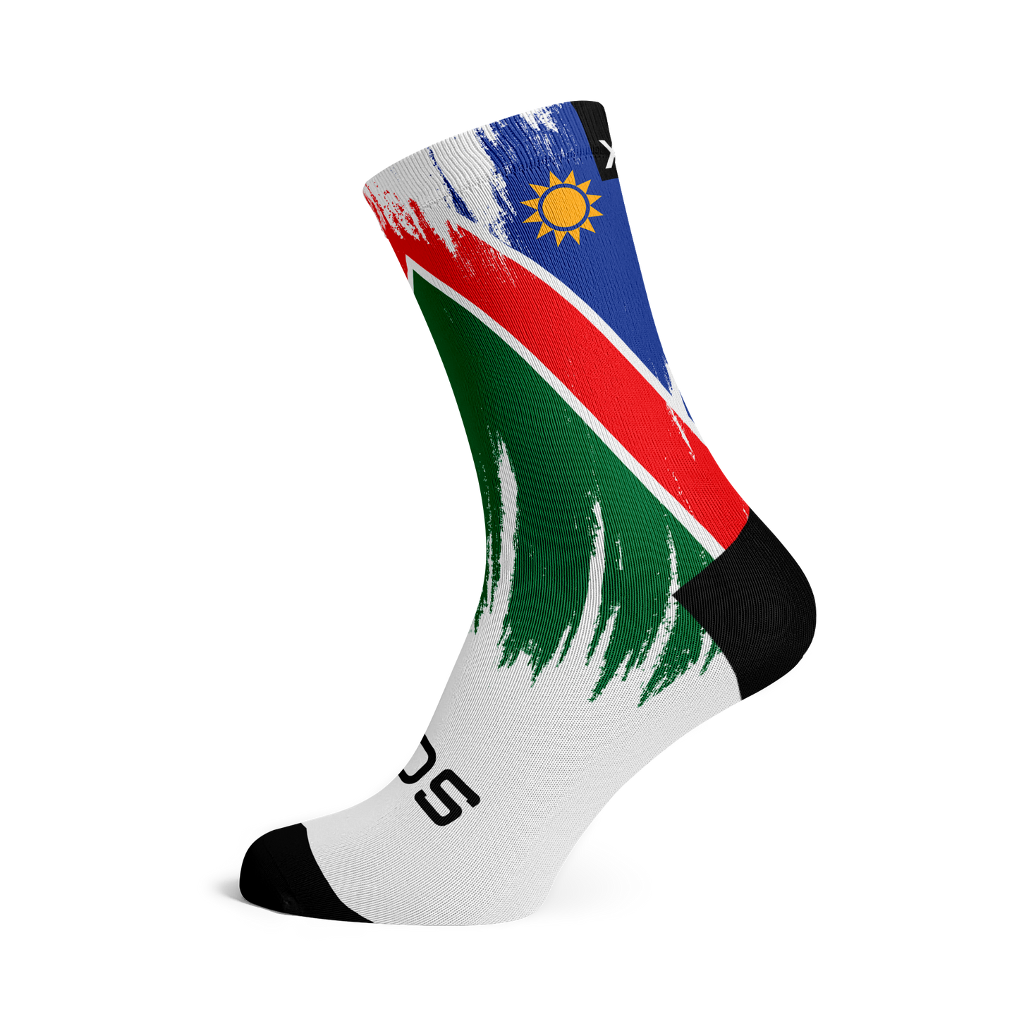 Namibia Splash Flag Crew Socks