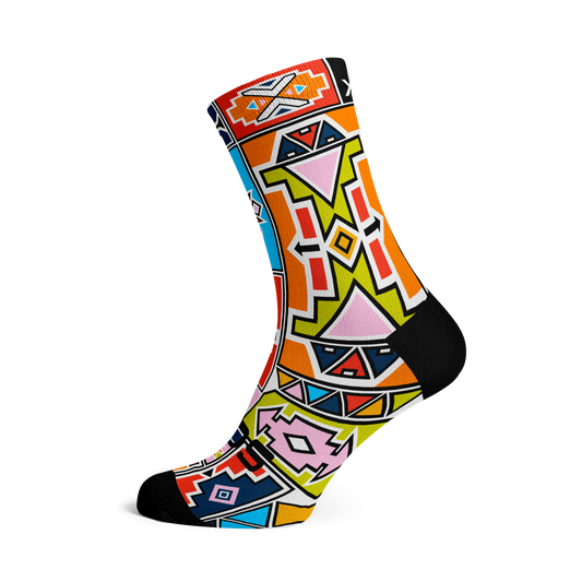 Ndebele Heritage Crew Socks