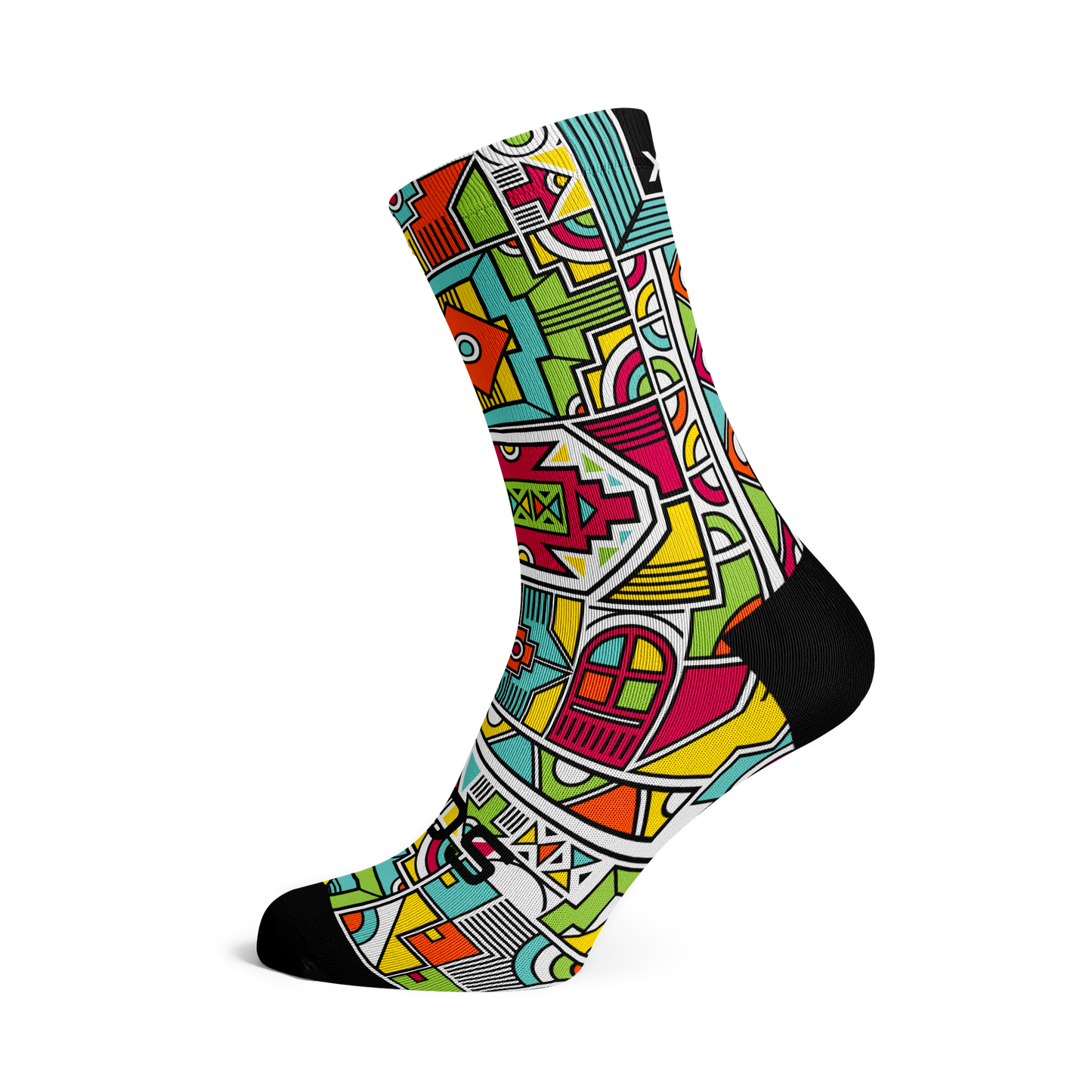 Ndebele 2.0 Heritage Crew Socks